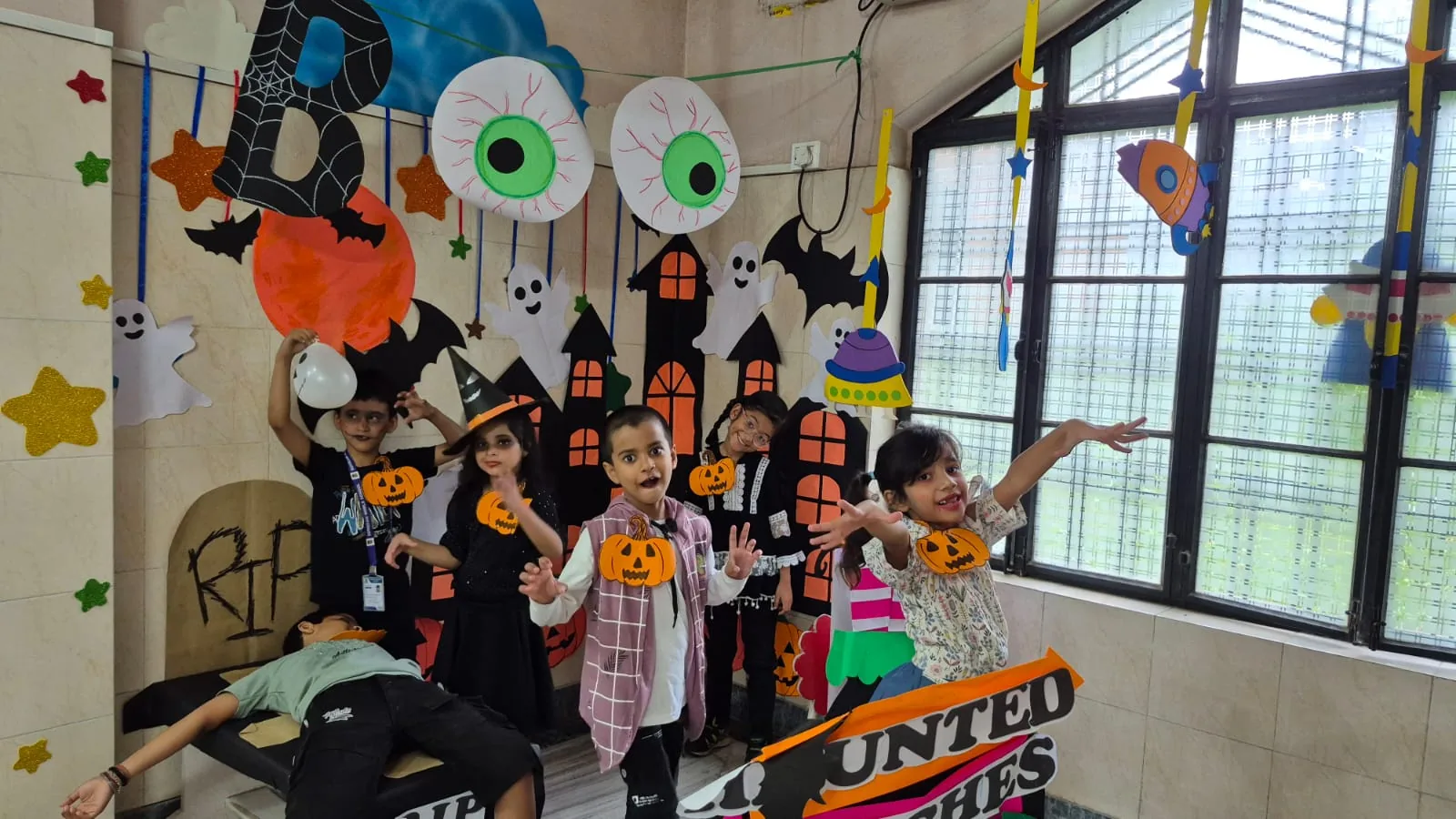 Halloween celebration at Sunbeam World School, Varanasi