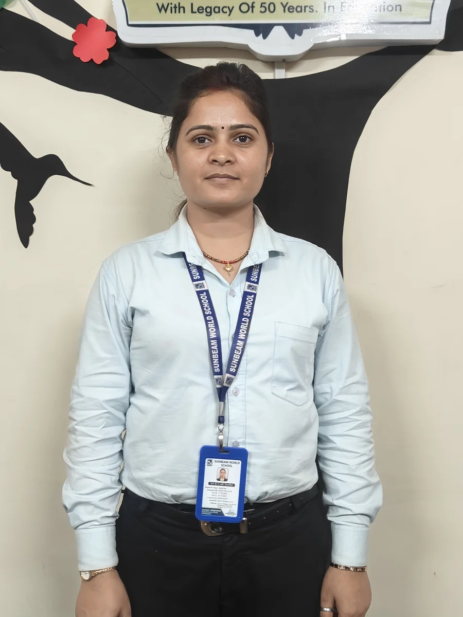 Jyoti Pal, Art and Craft Teacher at Sunbeam World School, Varanasi