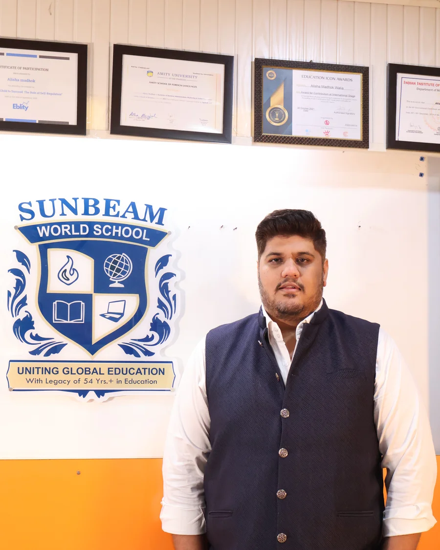 Sachin Walia, Managing Director, Sunbeam World School